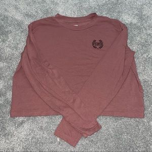 VS PINK Cropped Long Sleeve (S)